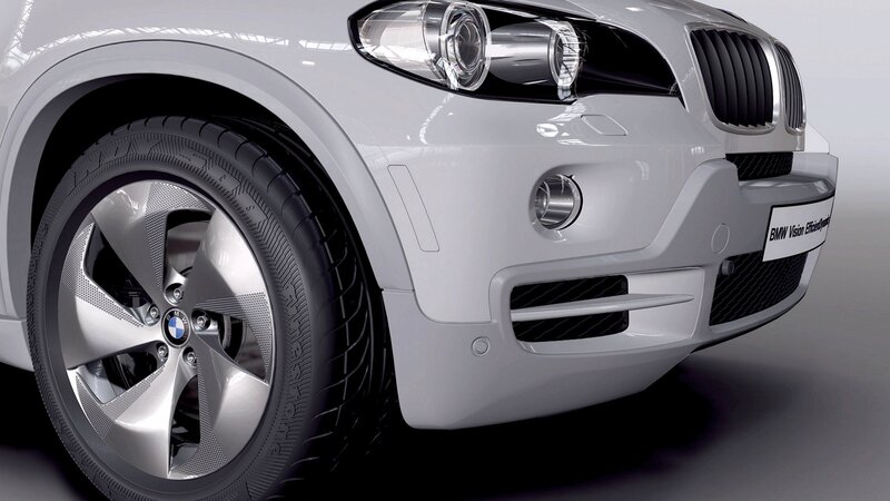 White Bmw Suv — Neutral, 3d Render