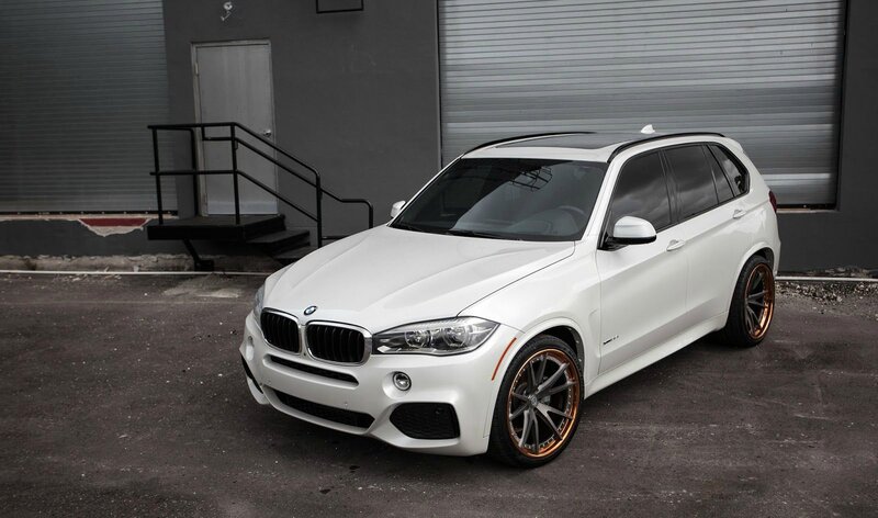 White Bmw Suv — Neutral, Photograph