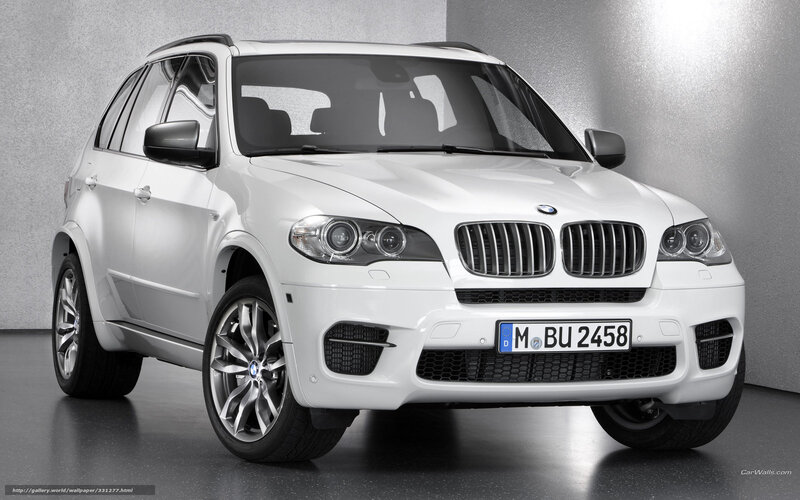 White Bmw Suv — Neutral