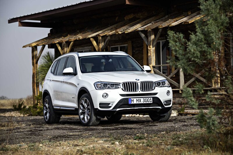 White Bmw Suv — Rural