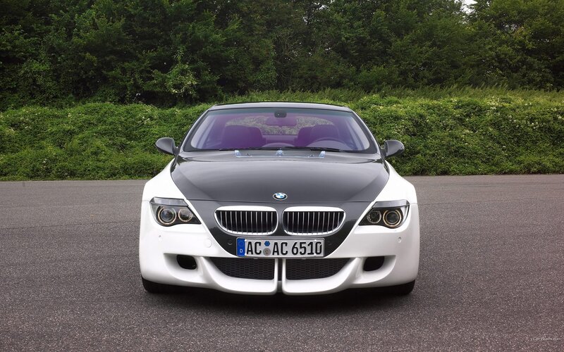 white bmw with black hood