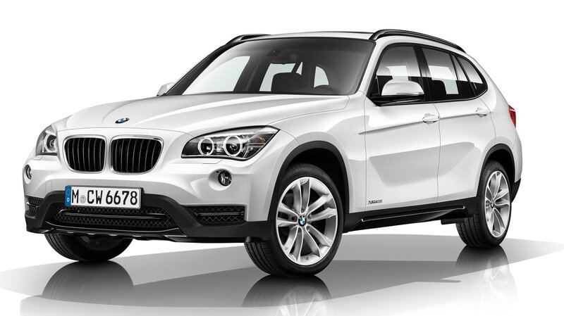 White Bmw X1 Suv — Neutral, Photograph