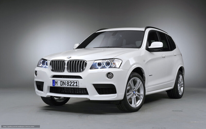white bmw x3 suv