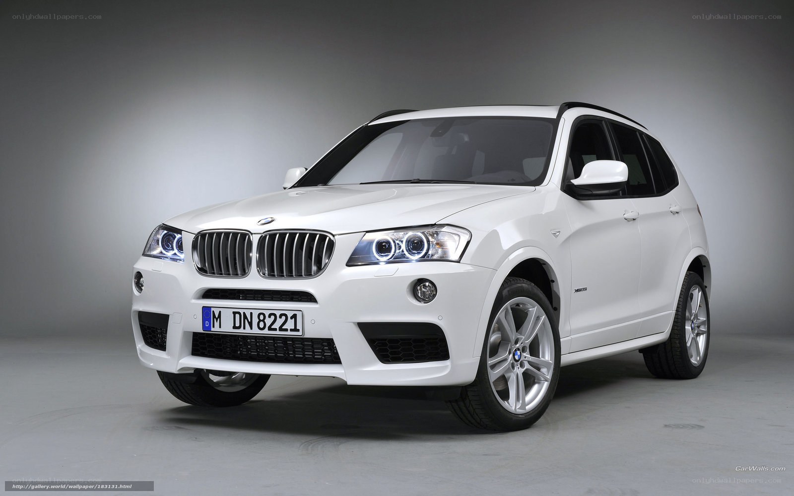 white bmw x3 suv