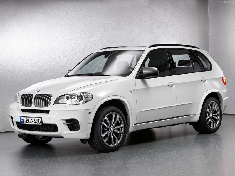 white bmw x5 suv