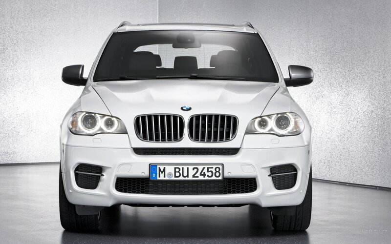white bmw x5 suv