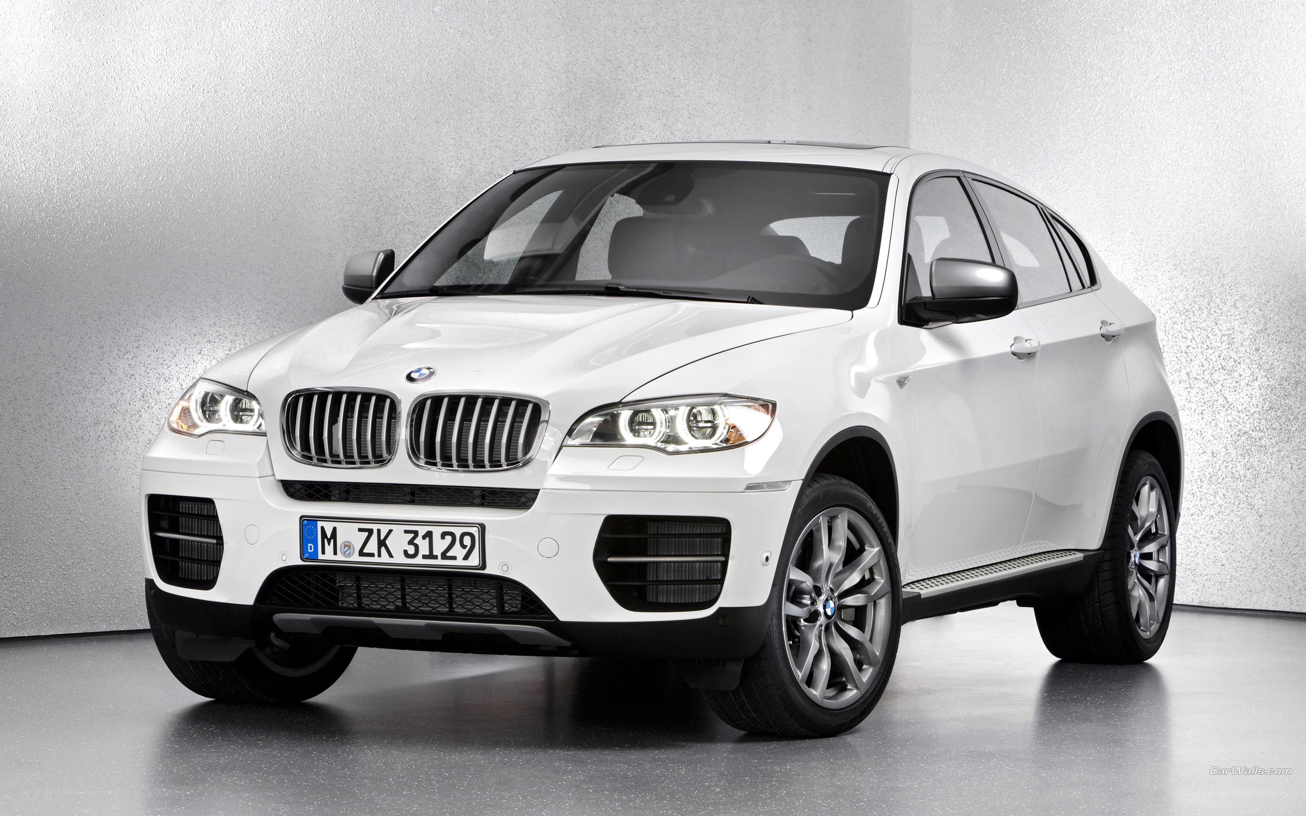 white bmw x6 suv