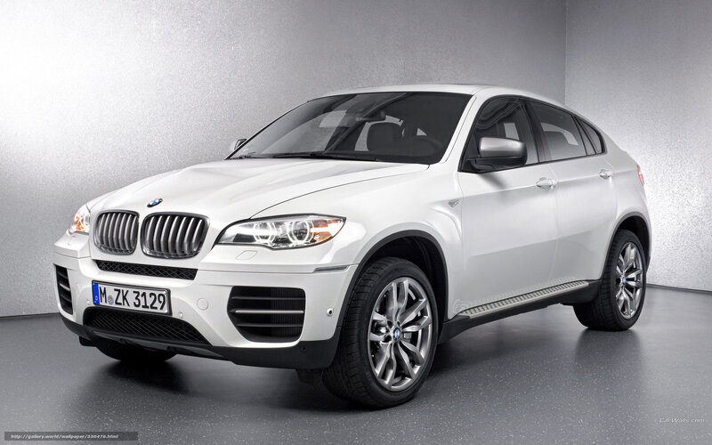 White Bmw X6 Suv — Neutral, Photograph