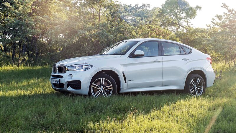 White BMW X6 SUV — Serene