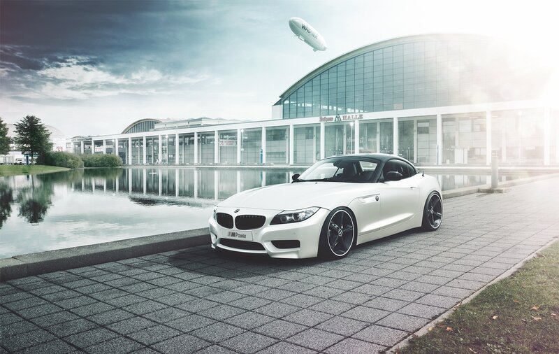 White BMW Z4 M Power