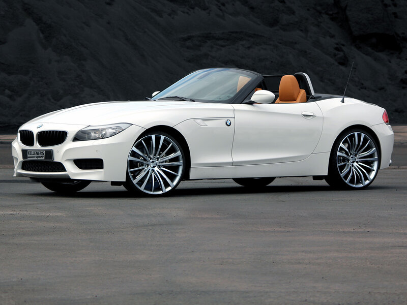 White Bmw Z4 Roadster
