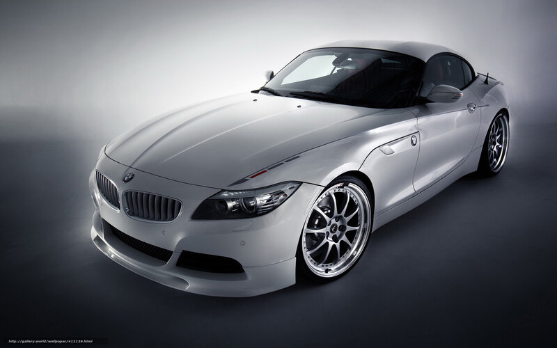 white bmw z4 sports car