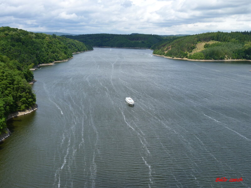 White Boat on River