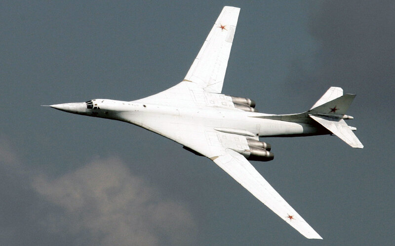 White Bomber Aircraft — Neutral