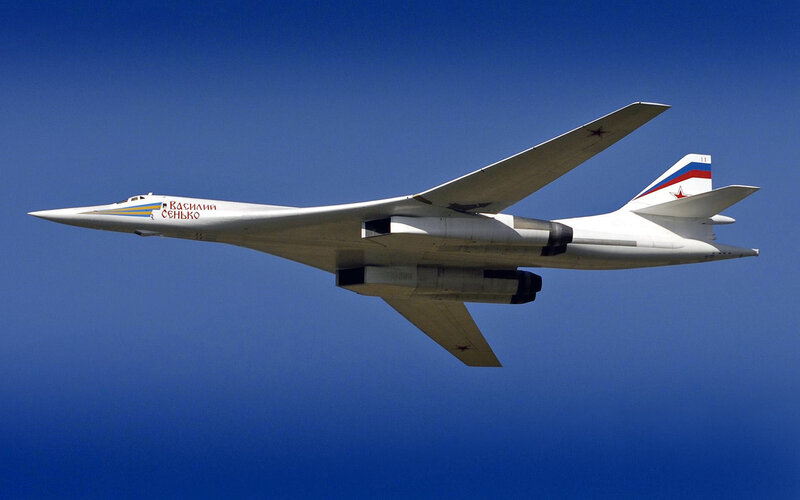 White Bomber Aircraft