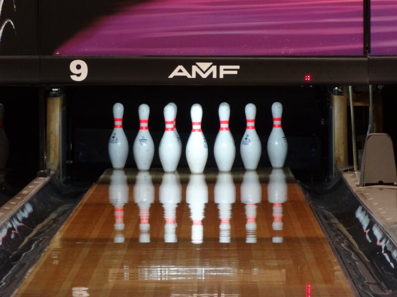White Bowling Pins