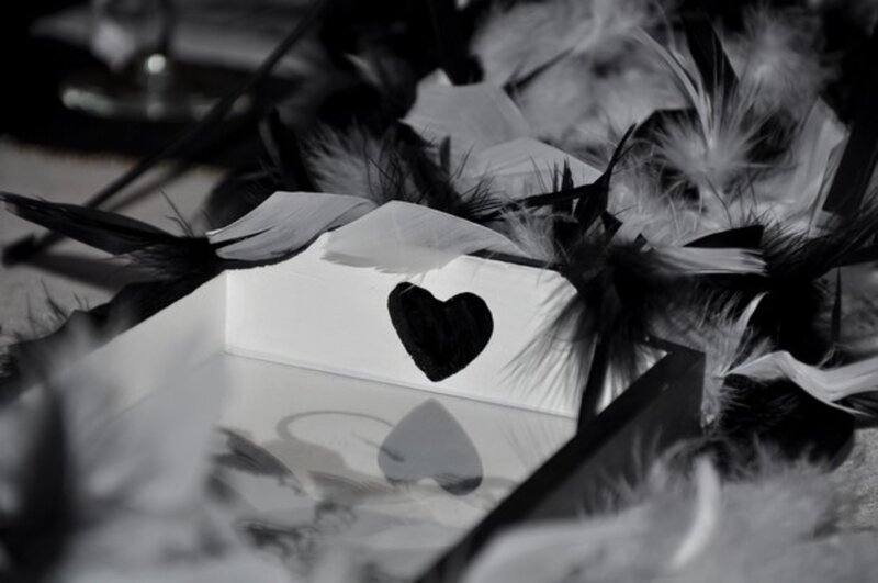 White Box with Heart