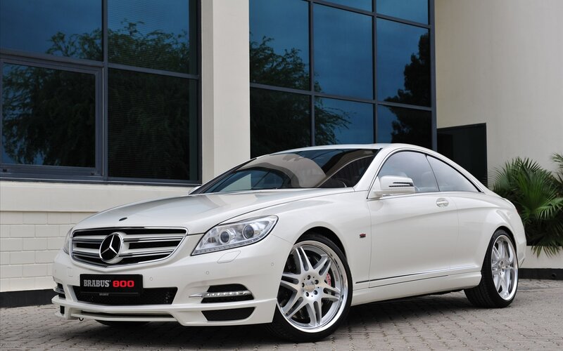 White Brabus 800 Coupe