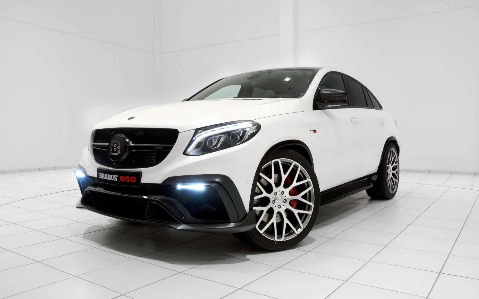 white brabus 850 suv