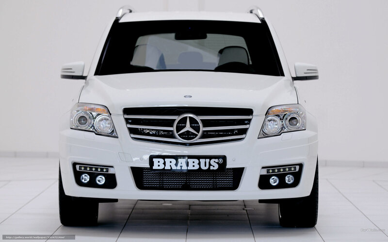 White Brabus Mercedes-Benz GLE