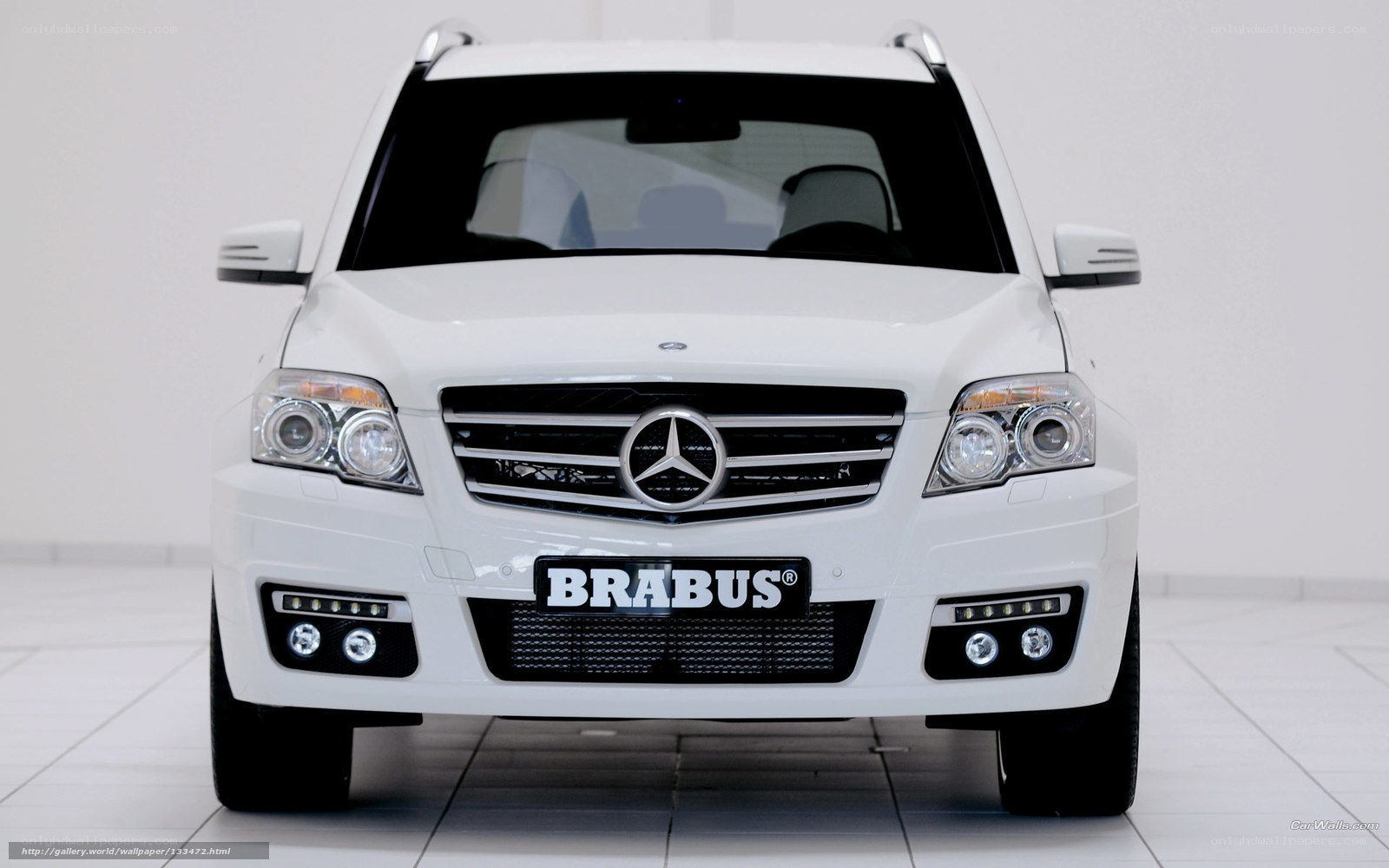 White Brabus Mercedes-Benz GLE