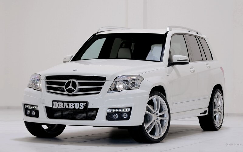 White Brabus Mercedes-Benz GLK