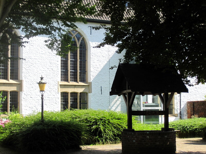 White Brick Building