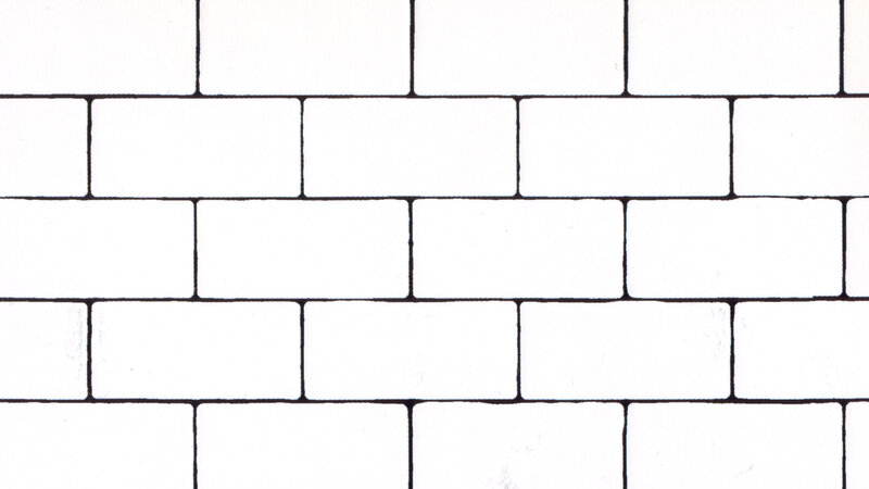 white brick wall pattern