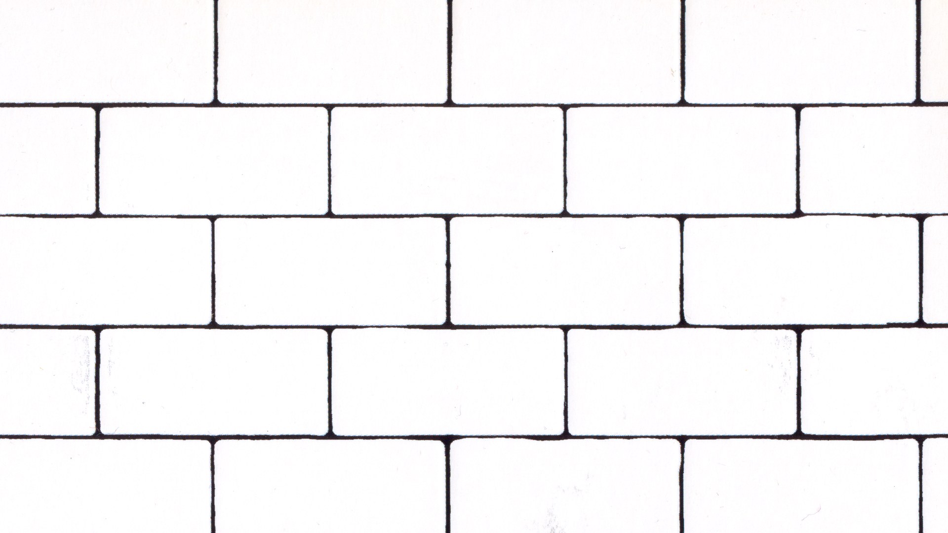 white brick wall pattern