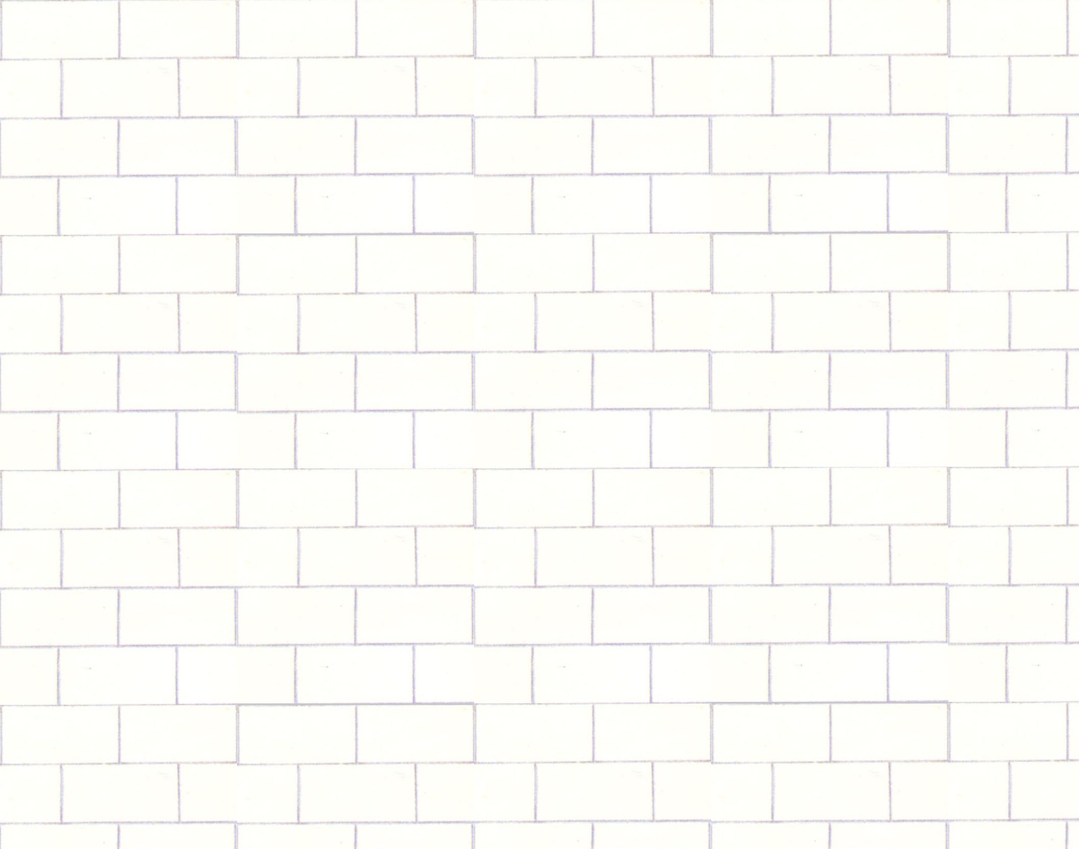white brick wall pattern