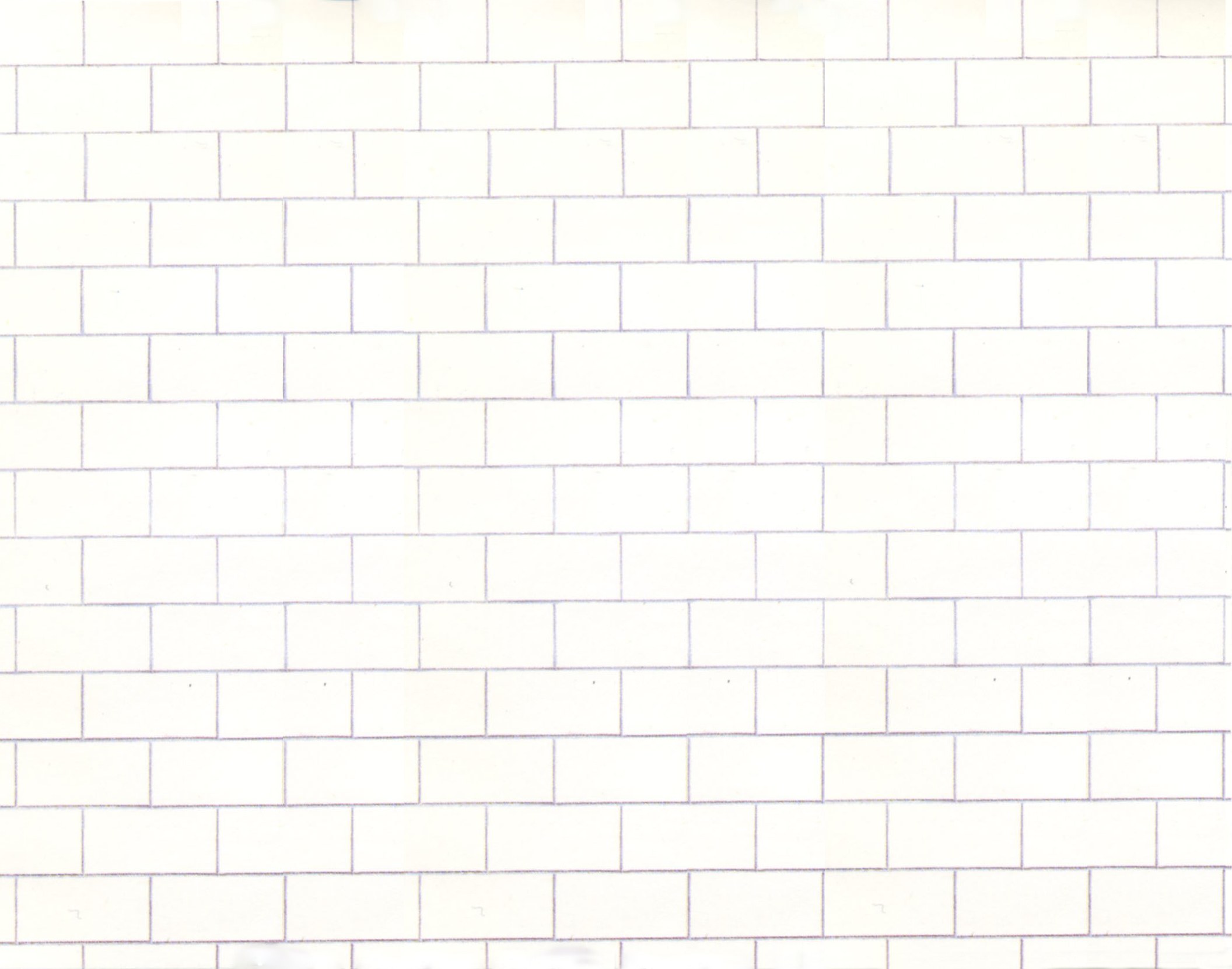 white brick wall pattern
