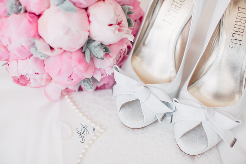 White Bridal Shoes — Elegant