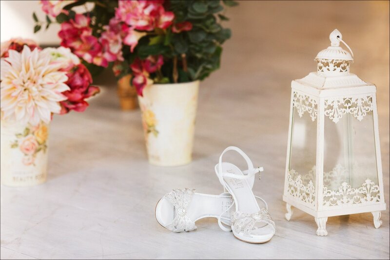 White Bridal Shoes — Serene