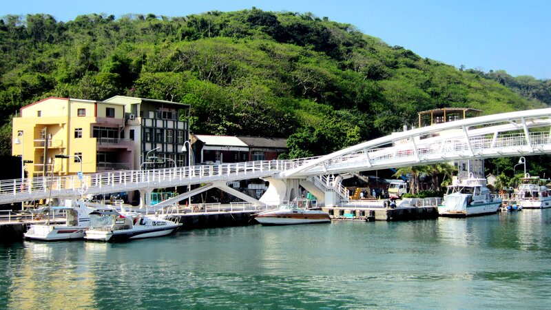 White Bridge over Harbor