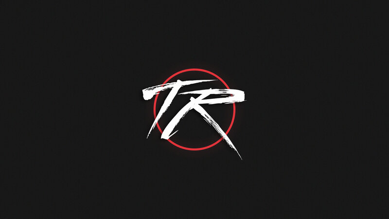 White Brushstroke Logo