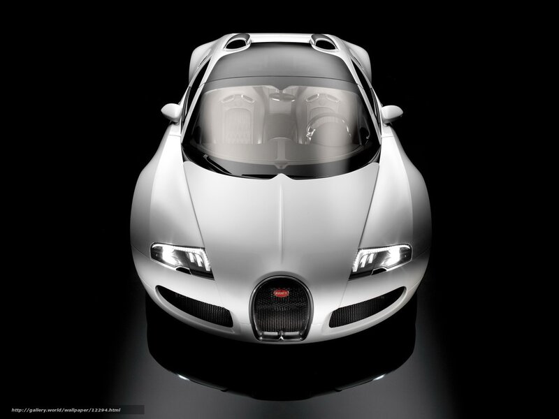 White Bugatti Veyron