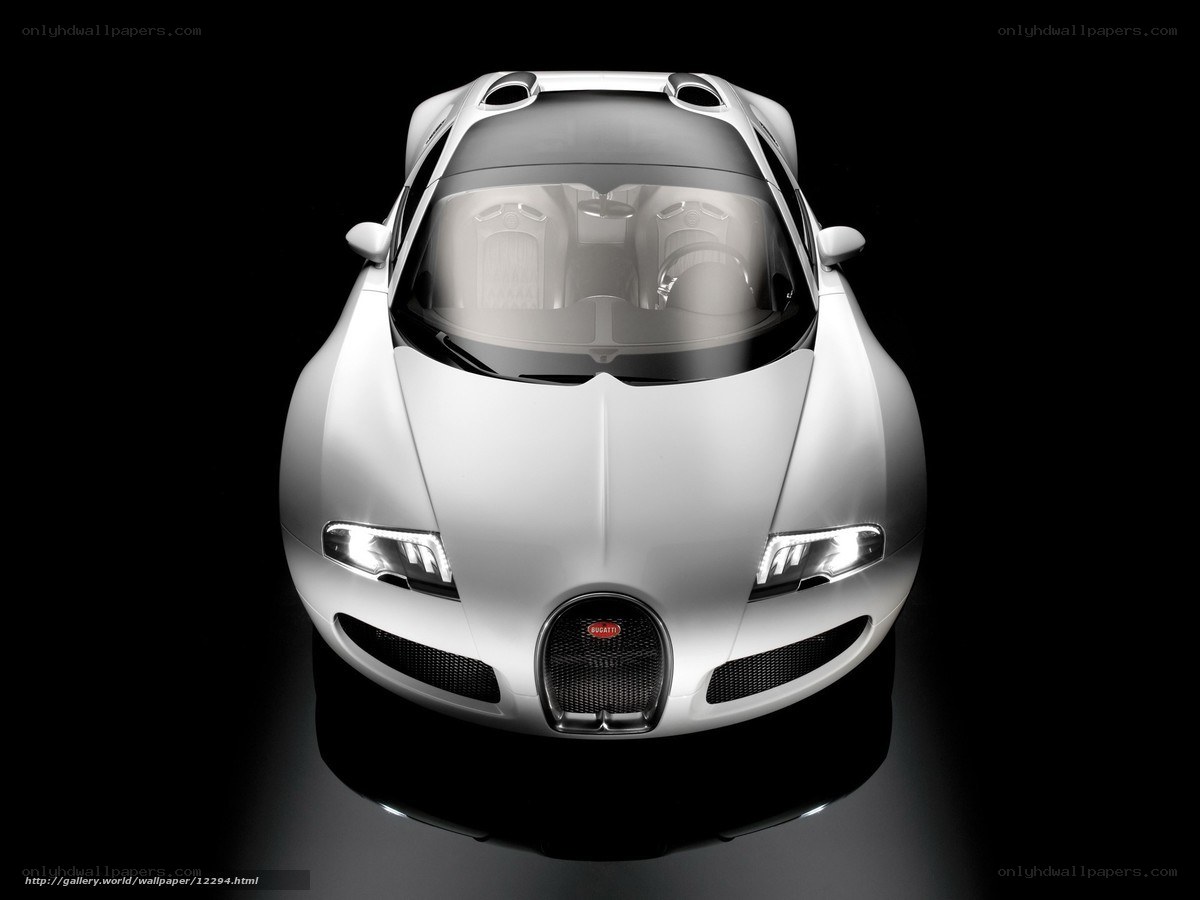 White Bugatti Veyron