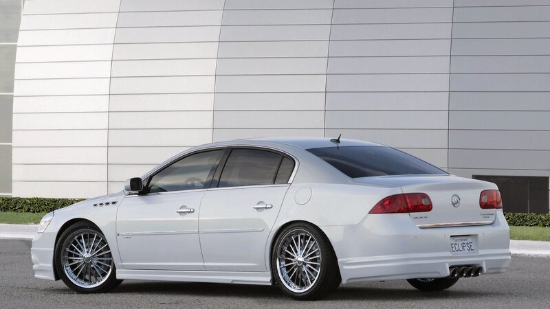 white buick sedan