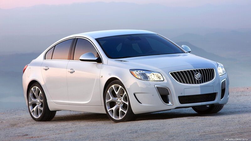 White Buick Sedan — Serene