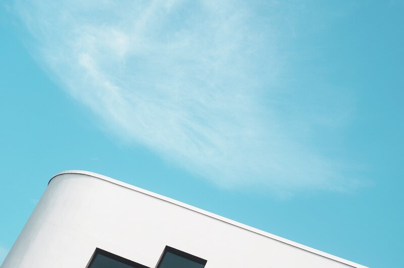 White Building Corner