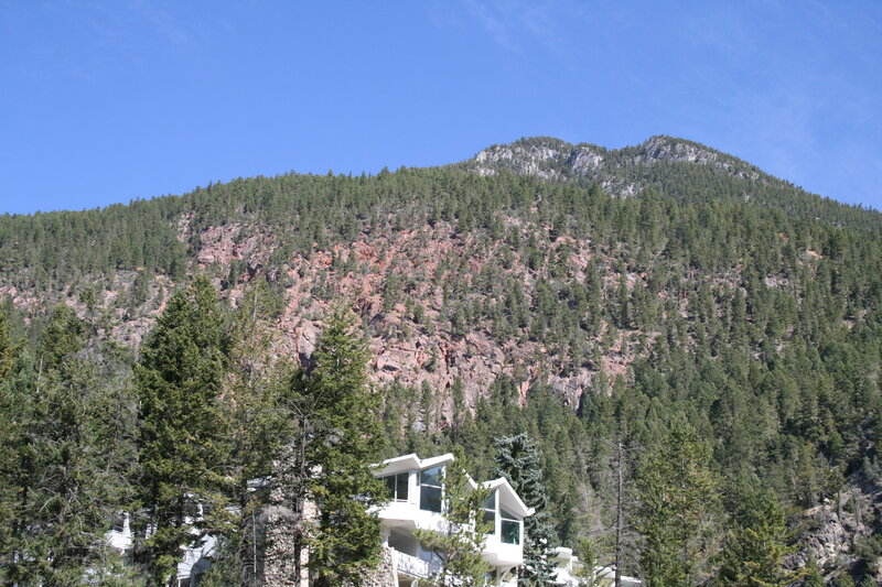 White Building on Mountain