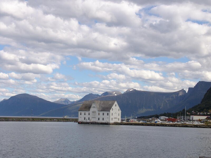 White Building on Water