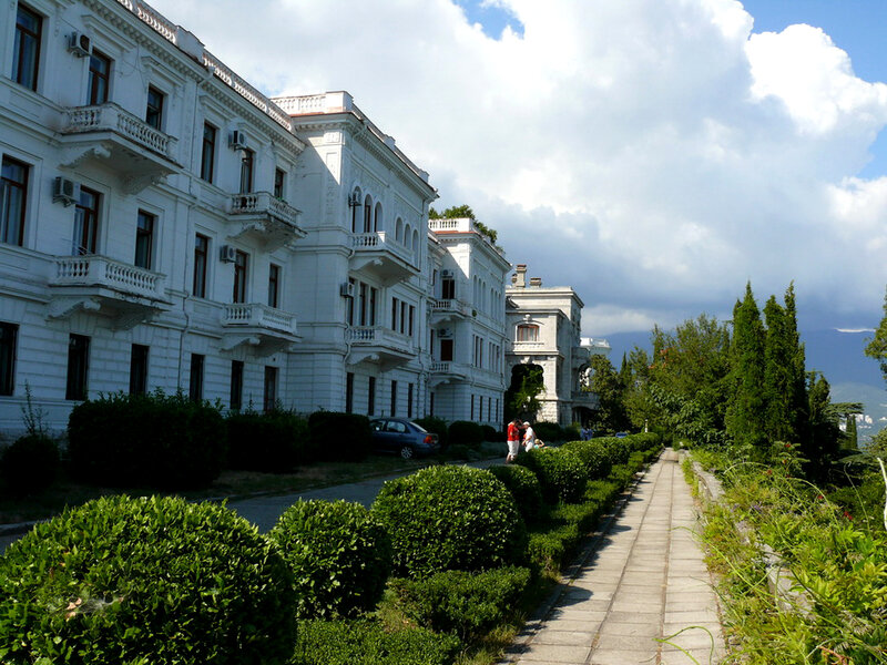 White Buildings and Pathway