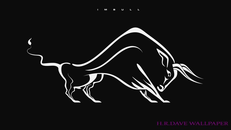 White Bull Outline