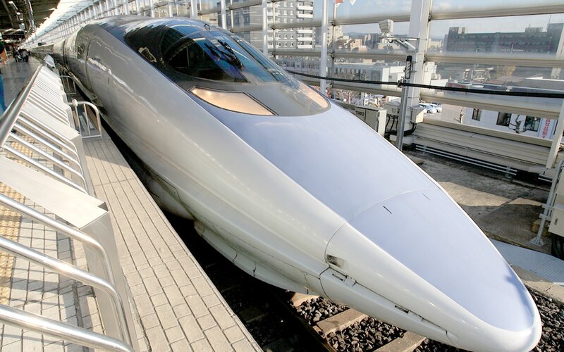 White Bullet Train