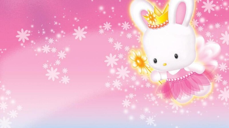 White Bunny Fairy — Pink