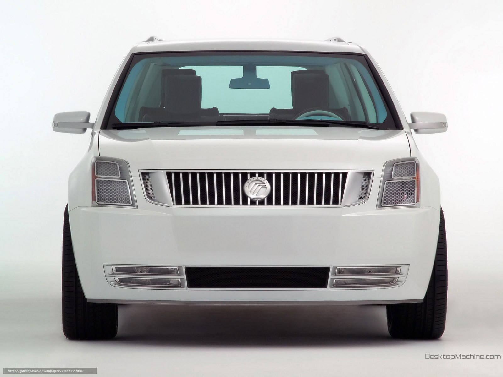 white cadillac concept car
