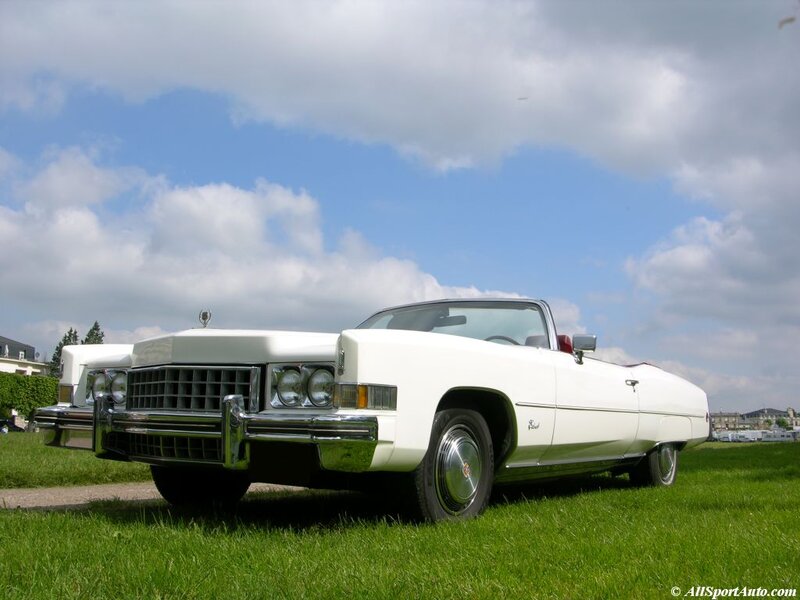 White Cadillac Convertible — Serene