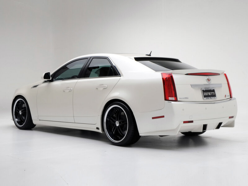 White Cadillac Coupe — Neutral, Photograph