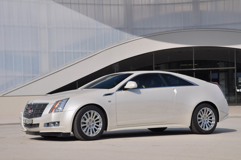 White Cadillac Coupe